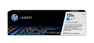 HP 131A Toner Cyan 1.6K цена и информация | Картриджи для лазерных принтеров | pigu.lt