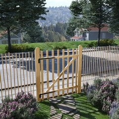 Tvoros vartai, lazdyno mediena, 100x120cm kaina ir informacija | Tvoros ir jų priedai | pigu.lt