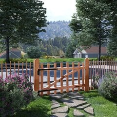 Tvoros vartai, impregnuota lazdyno mediena, 100x60cm kaina ir informacija | Tvoros ir jų priedai | pigu.lt