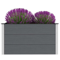 Горшок садовый 100x50x54 см, серый цена и информация | Вазоны | pigu.lt