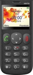 Maxcom MM750 Black цена и информация | Мобильные телефоны | pigu.lt