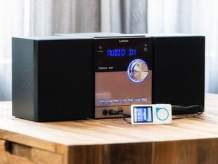 "Lenco MC-150 Mini Tower CD MP3 USB BLUETOOTH su DAB+ FM radiju цена и информация | Аудиоколонки | pigu.lt