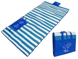 Paplūdimio kilimėlis su pripučiama pagalve, 175x90 cm kaina ir informacija | Turistiniai čiužiniai ir kilimėliai | pigu.lt