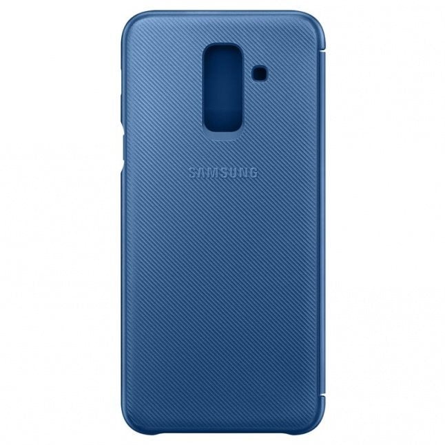 "Samsung A6+" piniginės dangtelis EF-WA605CL mėlynas kaina ir informacija | Telefono dėklai | pigu.lt