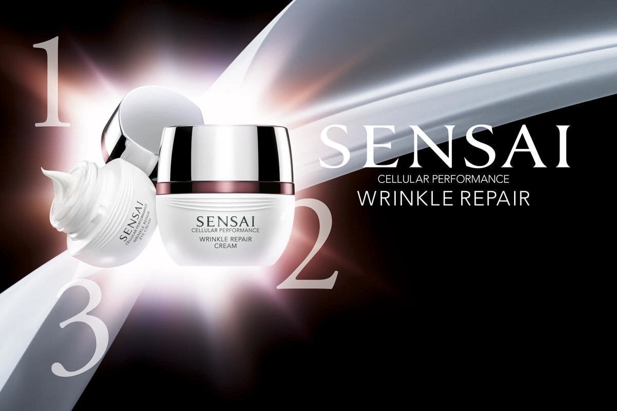 Veido serumas nuo raukšlių Sensai Cellular Performance Wrinkle Repair Essence 40 ml цена и информация | Veido aliejai, serumai | pigu.lt