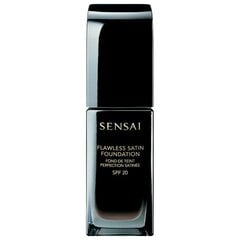 Skystas makiažo pagrindas Sensai Flawless Satin SPF20 30 ml, 203 Neutral Beige цена и информация | Sensai Духи, косметика | pigu.lt