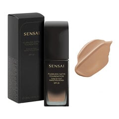 Skystas makiažo pagrindas Sensai Flawless Satin SPF20 30 ml, 203 Neutral Beige kaina ir informacija | Sensai Kvepalai, kosmetika | pigu.lt