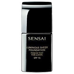 Skystas makiažo pagrindas Sensai Luminous Sheer SPF15 30 ml цена и информация | Makiažo pagrindai, pudros | pigu.lt