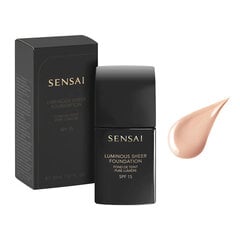 Жидкая основа для макияжа Sensai Luminous Sheer SPF15 30 мл цена и информация | Sensai Духи, косметика | pigu.lt