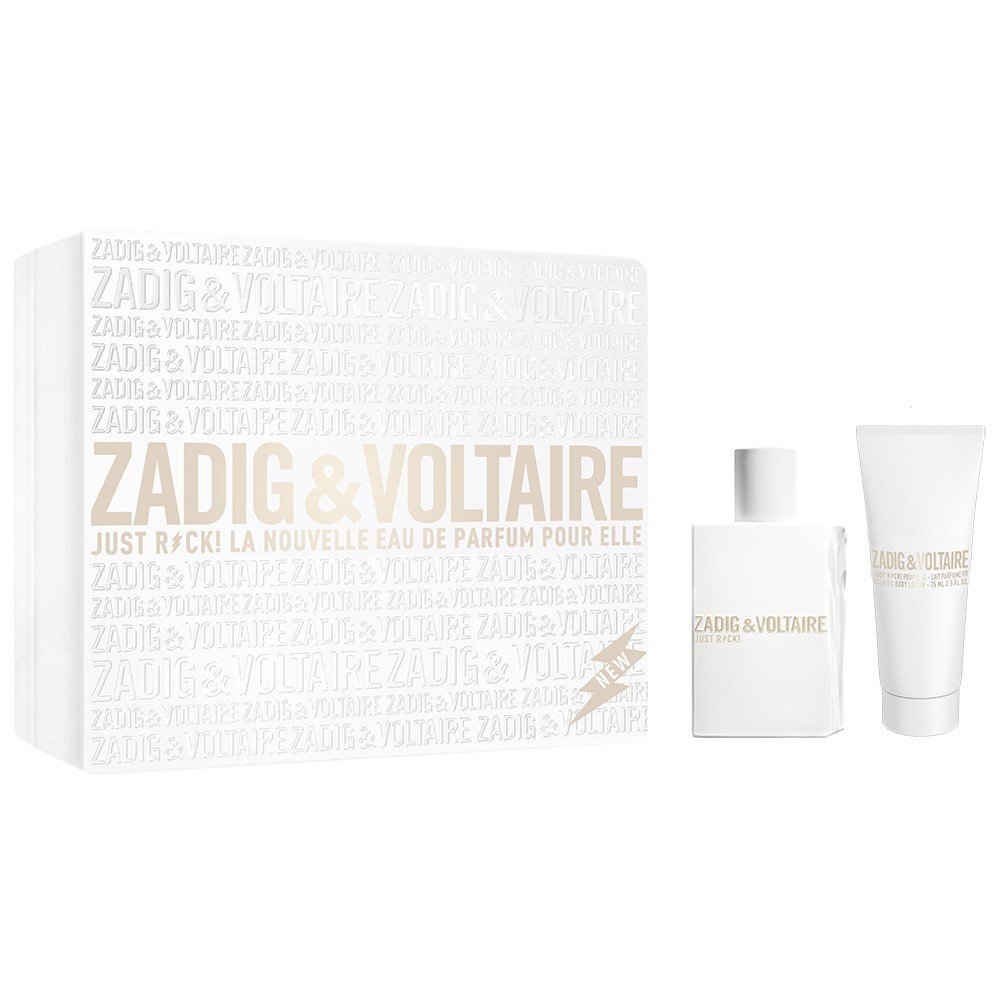 Rinkinys Zadig & Voltaire Just Rock Pour Elle: EDP moterims 50 ml + kūno losjonas 100 ml цена и информация | Kvepalai moterims | pigu.lt