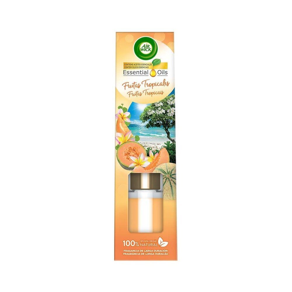 Kvepalų lazdelės Essential Oils Air Wick Tropiniai vaisiai, 30 ml kaina ir informacija | Namų kvapai | pigu.lt