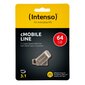 Intenso 3.0 64GB cMobile Line kaina ir informacija | USB laikmenos | pigu.lt