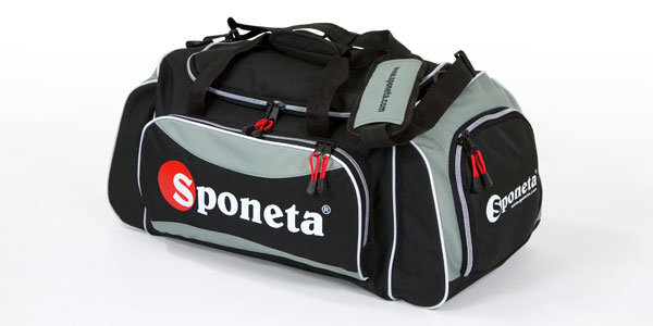 Sportinis krepšys Sponeta, juodas kaina ir informacija | Kuprinės ir krepšiai | pigu.lt
