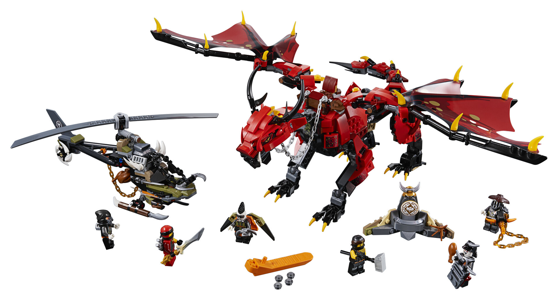 70653 LEGO® NINJAGO Firstbourne цена и информация | Konstruktoriai ir kaladėlės | pigu.lt