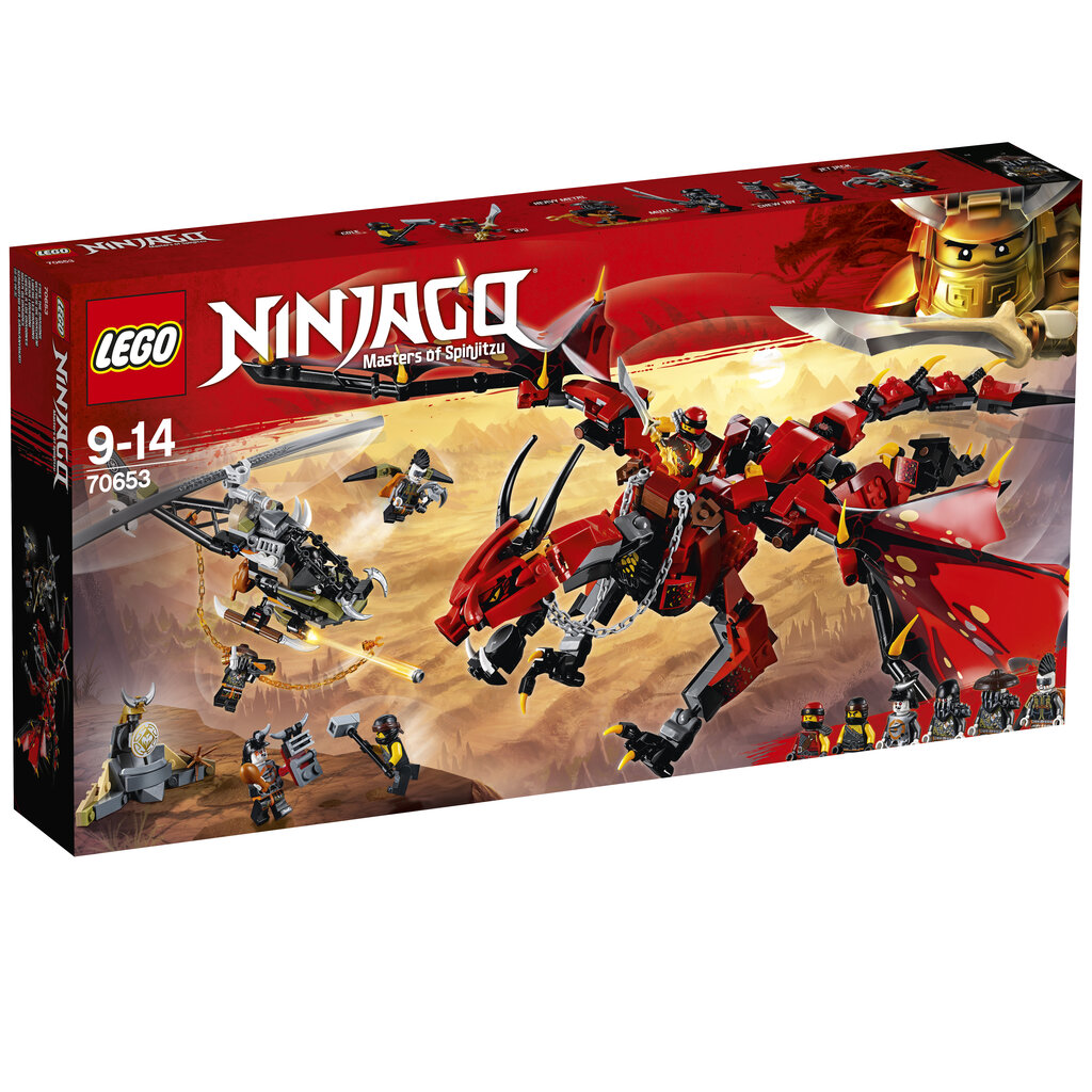 70653 LEGO® NINJAGO Firstbourne kaina ir informacija | Konstruktoriai ir kaladėlės | pigu.lt