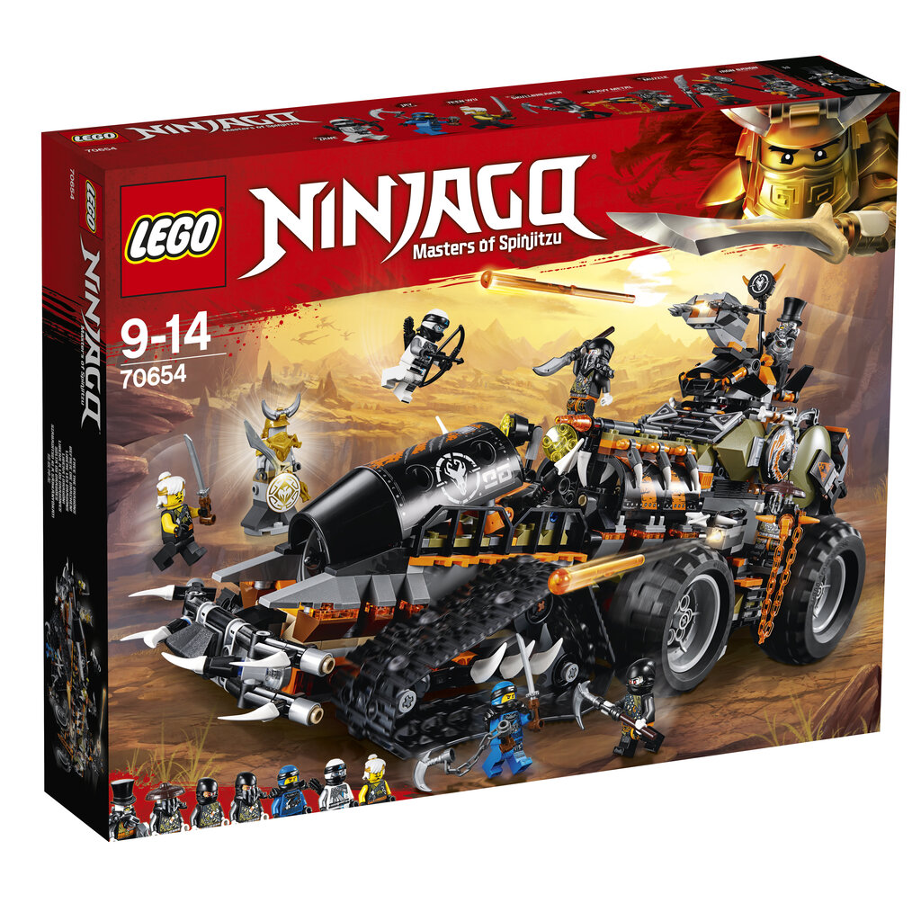 70654 LEGO® NINJAGO Dieselnaut kaina ir informacija | Konstruktoriai ir kaladėlės | pigu.lt