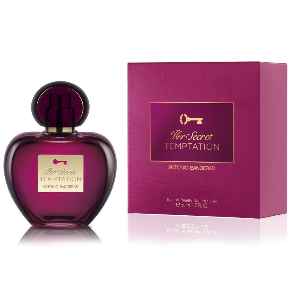 Tualetinis vanduo Antonio Banderas Her Secret Temptation EDT moterims 50 ml  kaina | pigu.lt