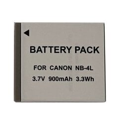 Canon, baterija NB-4L, 900mAh kaina ir informacija | Akumuliatoriai fotoaparatams | pigu.lt