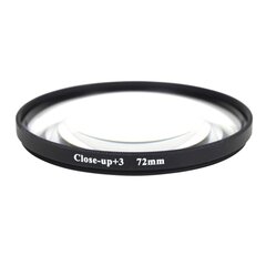 Close-Up +3, 72 mm Zoom Lens kaina ir informacija | Filtrai objektyvams | pigu.lt
