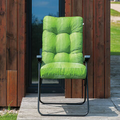 Подушка для стула Patio Cordoba, зеленая цена и информация | Подушки, наволочки, чехлы | pigu.lt