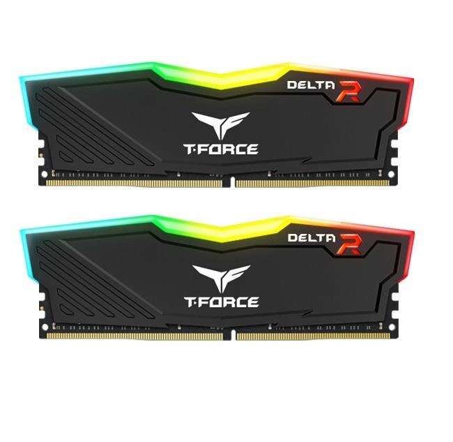 Team Group Delta RGB DDR4, 2x8GB, 3000MHz, CL16 (TF3D416G3000HC16CDC01) цена и информация | Operatyvioji atmintis (RAM) | pigu.lt