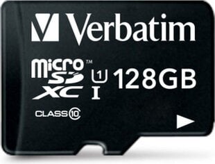 Verbatim (44085), 128GB, Micro SD kaina ir informacija | Verbatim Buitinė technika ir elektronika | pigu.lt