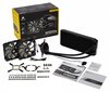 Corsair Hydro Series H100x High Performance Liquid CPU Cooler (CW-9060040-WW) цена и информация | Aušinimas vandeniu - rinkiniai | pigu.lt