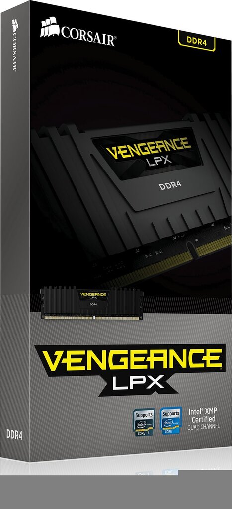 Corsair Vengeance LPX DDR4, 16GB, 3000MHz, CL16 (CMK16GX4M1D3000C16) kaina ir informacija | Operatyvioji atmintis (RAM) | pigu.lt