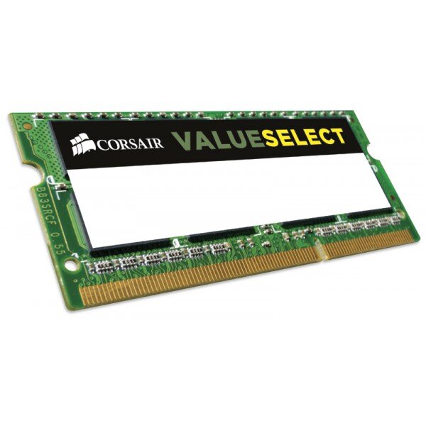 Corsair Value Select, 4GB, DDR3L, 1333MHz kaina ir informacija | Operatyvioji atmintis (RAM) | pigu.lt