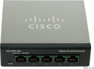 Cisco SG110D-05-EU цена и информация | Маршрутизаторы (роутеры) | pigu.lt