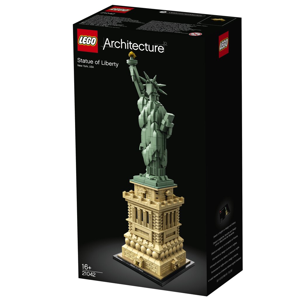 21042 LEGO® Architecture Laisvės statula kaina ir informacija | Konstruktoriai ir kaladėlės | pigu.lt