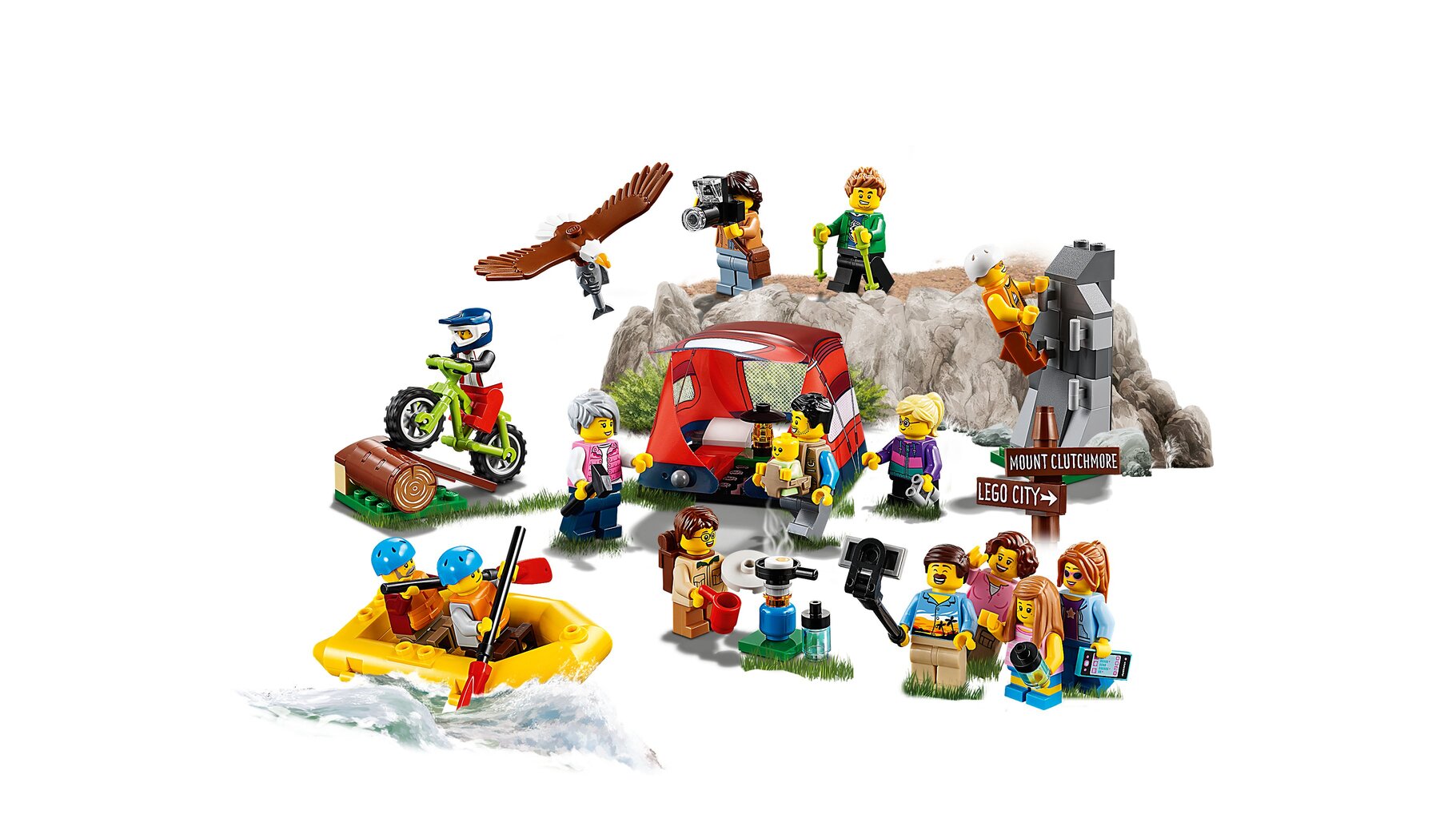 60202 LEGO® City Nuostabūs nuotykiai цена и информация | Konstruktoriai ir kaladėlės | pigu.lt