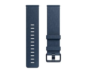 Ремешок для смарт-часов Fitbit Versa Leather Band цена и информация | Аксессуары для смарт-часов и браслетов | pigu.lt