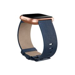 Fitbit Versa Leather Band цена и информация | Аксессуары для смарт-часов и браслетов | pigu.lt