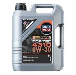 LIQUI MOLY Top Tec 4310 0W30 5L kaina ir informacija | Liqui-Moly Automobiliniai tepalai | pigu.lt