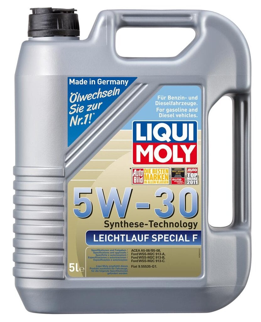 Liqui Moly Special Tec F 5W30 Ford variklinė alyva, 5 L kaina ir informacija | Variklinės alyvos | pigu.lt