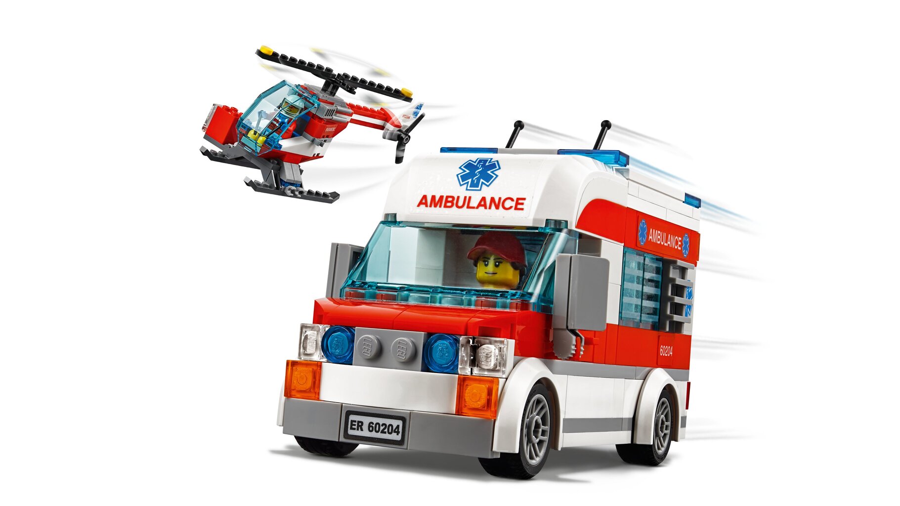 60204 LEGO® City Ligoninė цена и информация | Konstruktoriai ir kaladėlės | pigu.lt
