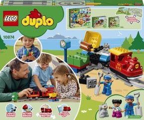 Lego Duplo Поезд на паровой тяге 10874 цена и информация | Конструкторы и кубики | pigu.lt