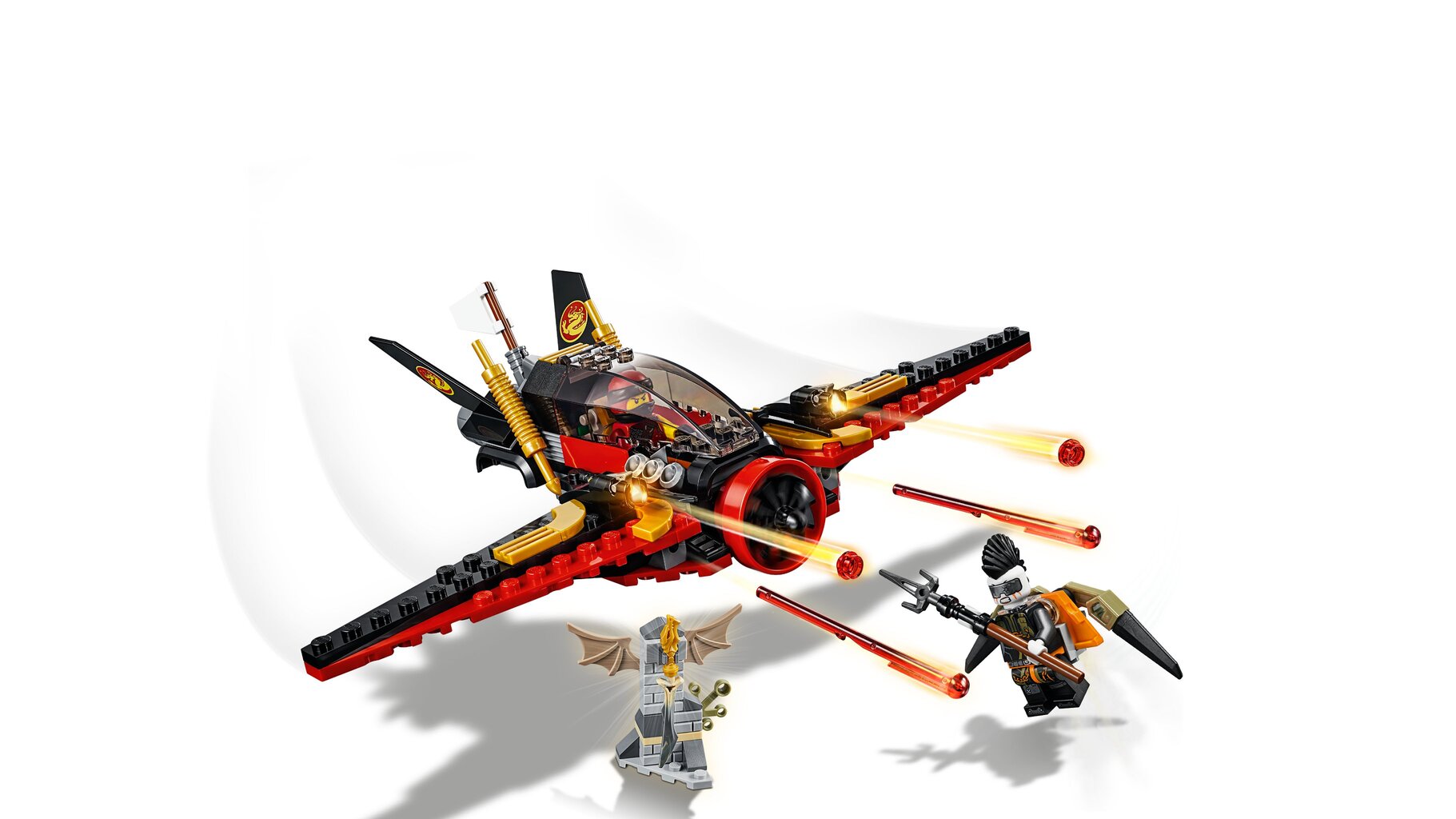 70650 LEGO® NINJAGO Specialios paskirties sparnas цена и информация | Konstruktoriai ir kaladėlės | pigu.lt