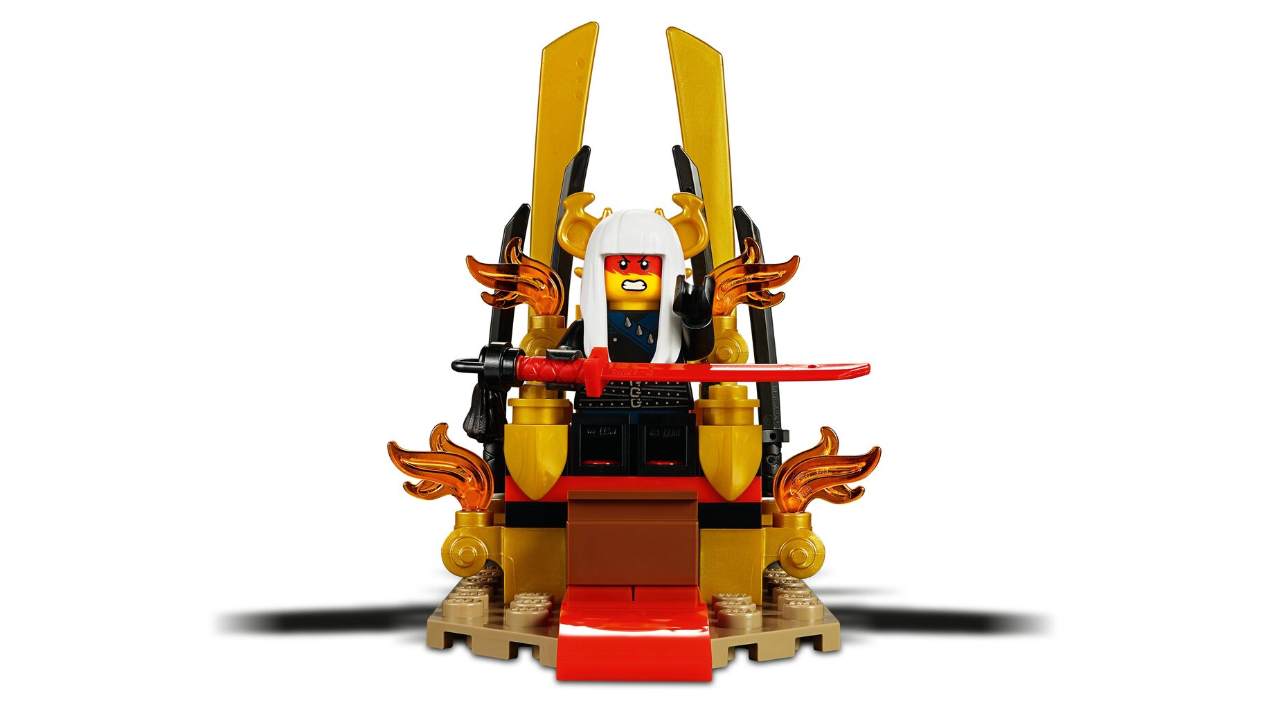 70651 LEGO® NINJAGO Lemiamas mūšis sosto kambaryje kaina ir informacija | Konstruktoriai ir kaladėlės | pigu.lt