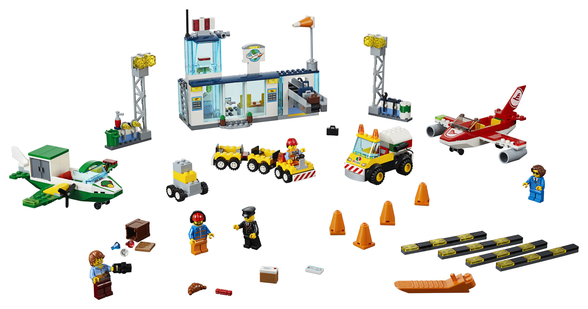 10764 LEGO® JUNIORS, Oro uostas цена и информация | Konstruktoriai ir kaladėlės | pigu.lt