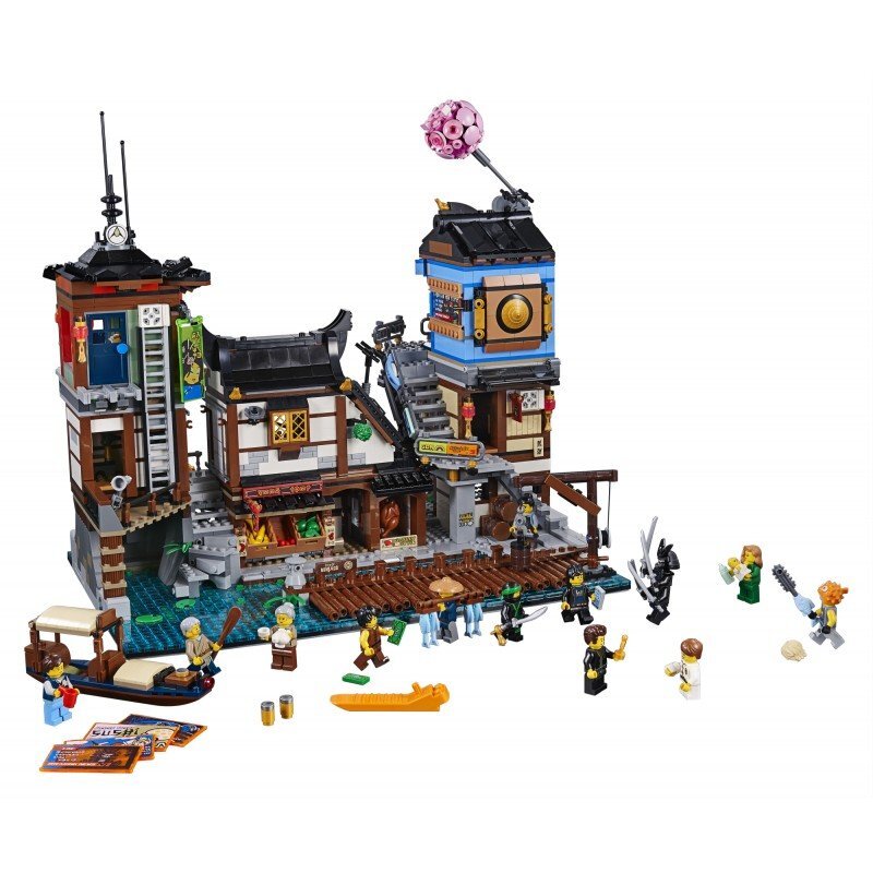 70657 LEGO® NINJAGO Miesto uostas цена и информация | Konstruktoriai ir kaladėlės | pigu.lt