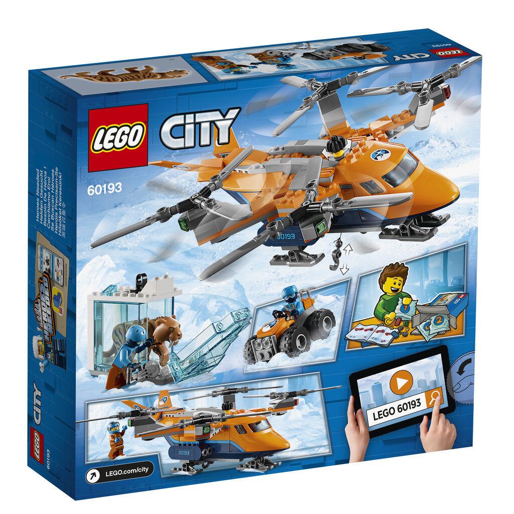 60193 LEGO® CITY Arctic, Arktikos sraigtasparnis kaina ir informacija | Konstruktoriai ir kaladėlės | pigu.lt