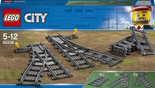 60238 LEGO® City Bėgių iešmai kaina ir informacija | Konstruktoriai ir kaladėlės | pigu.lt