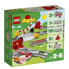 10882 LEGO® DUPLO Рельсы цена и информация | Конструкторы и кубики | pigu.lt