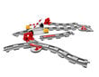10882 LEGO® DUPLO Traukinių bėgiai цена и информация | Konstruktoriai ir kaladėlės | pigu.lt