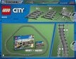 60205 LEGO® City Bėgiai ir posūkiai kaina ir informacija | Konstruktoriai ir kaladėlės | pigu.lt