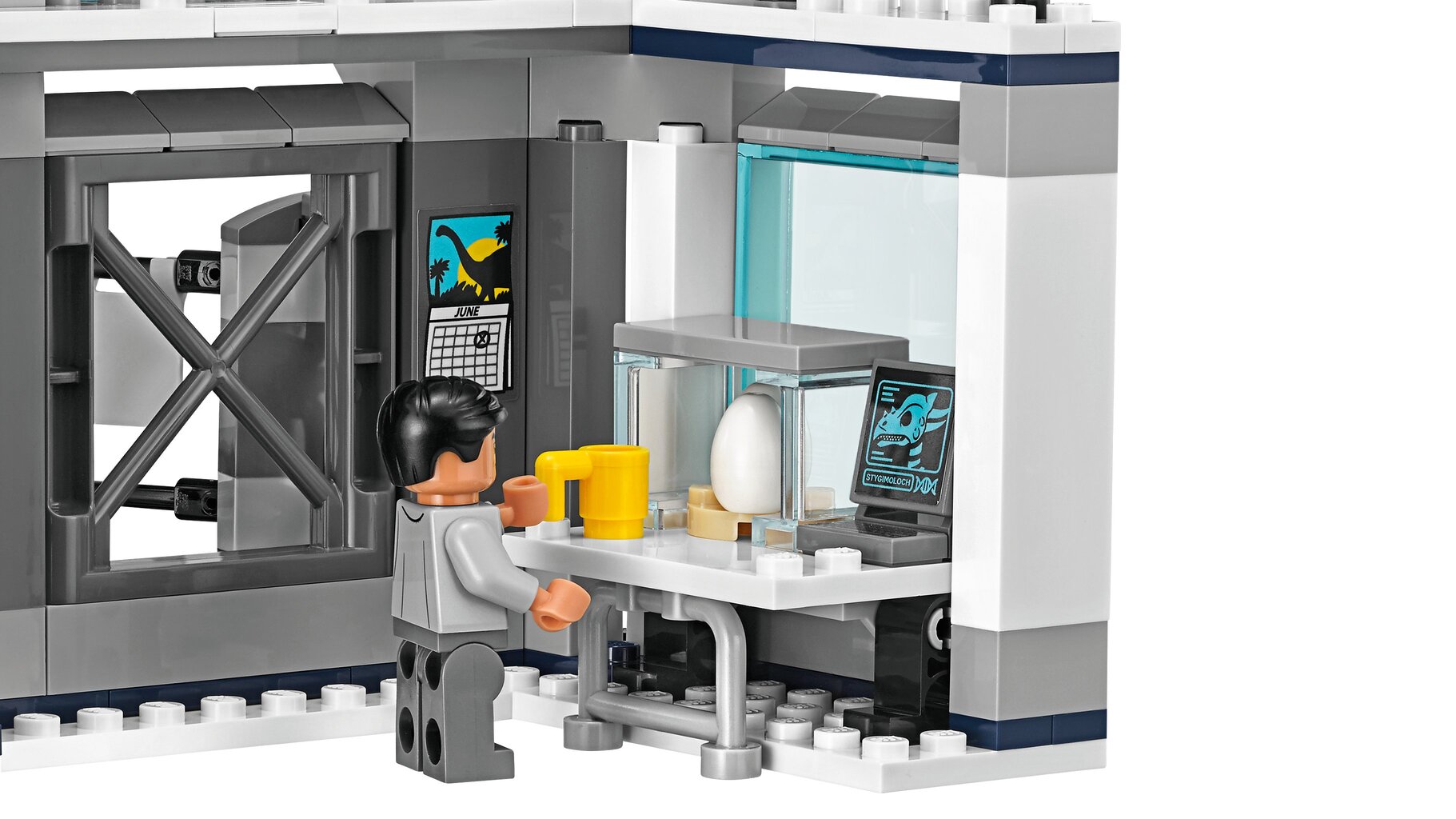 75927 LEGO® Jurassic World Stigimoloko pabėgimas iš laboratorijos kaina ir informacija | Konstruktoriai ir kaladėlės | pigu.lt