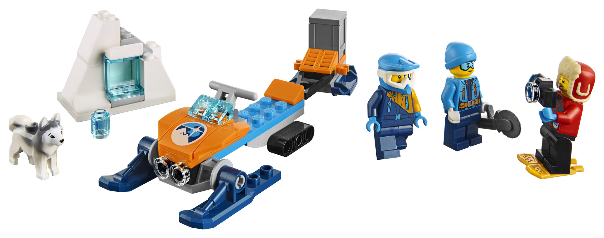 60191 LEGO® CITY Arctic, Arktikos mokslinkų komanda kaina ir informacija | Konstruktoriai ir kaladėlės | pigu.lt