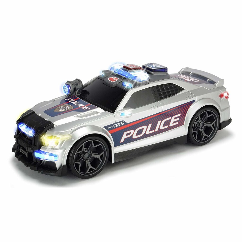 Policijos automodelis su garsais ir šviesomis Dickie Toys, 33 cm kaina ir informacija | Žaislai berniukams | pigu.lt